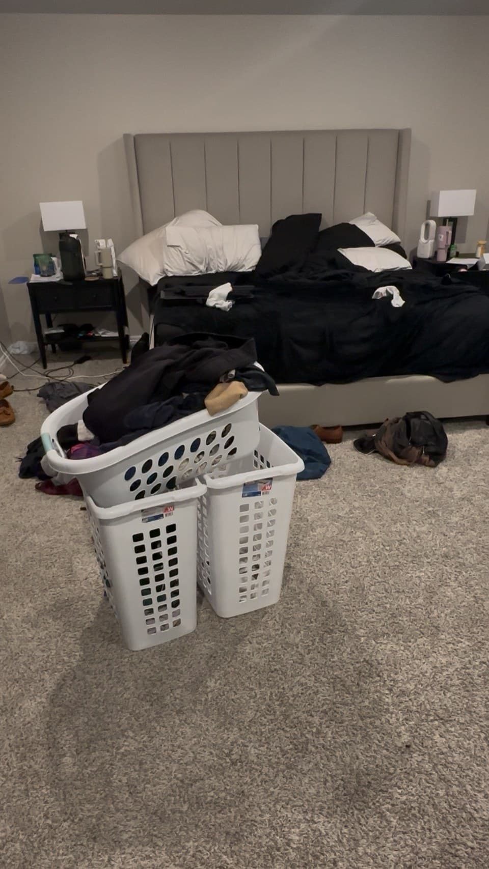 Bedroom reset — after